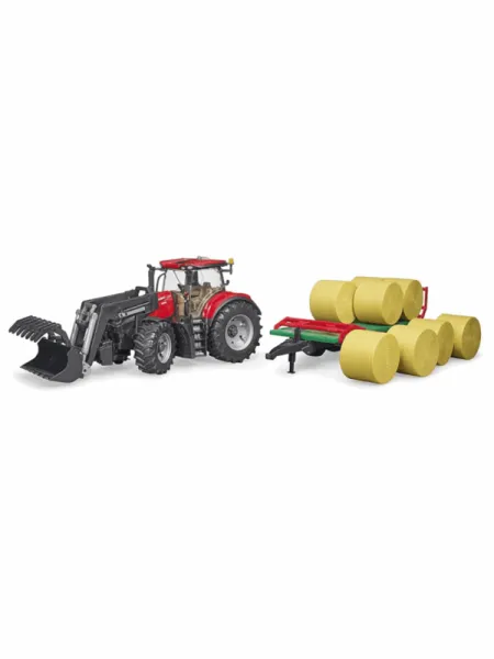 Bruder Case IH Optum 300 CVX med frontlastare