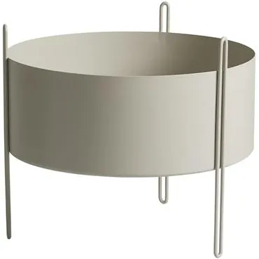 Woud Pidestall Blomkruka Mellangrå