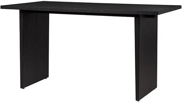 GUBI Private Skrivbord Mörkbetsad Ek