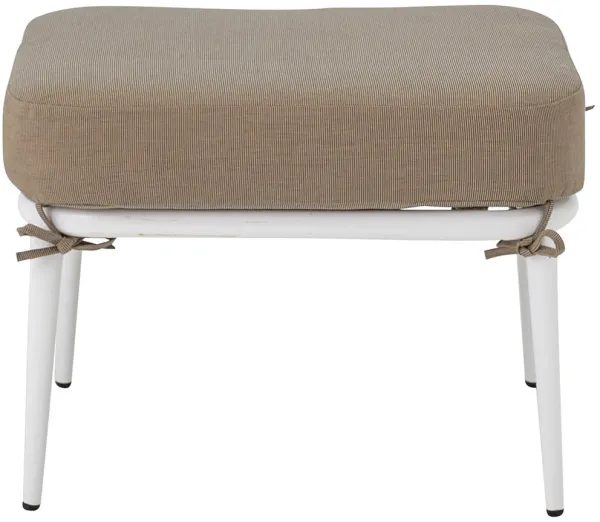 CREATIVE COLLECTION Cia pall, med dyna - rep och vit metall