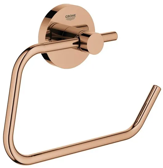 Grohe Essentials Toalettrullehållare, polerad warm sunset